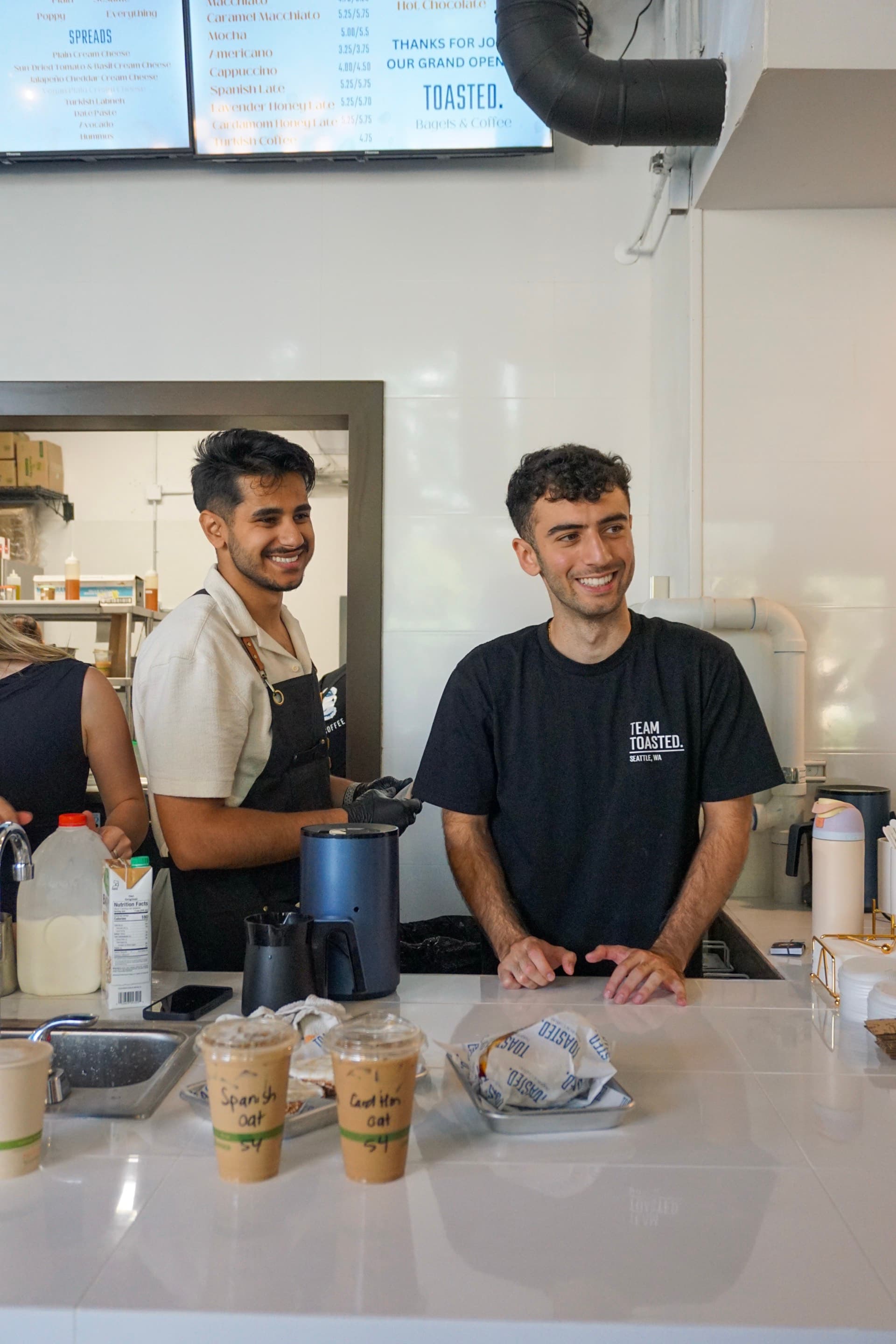 TOASTED founders Jaafar and Murat